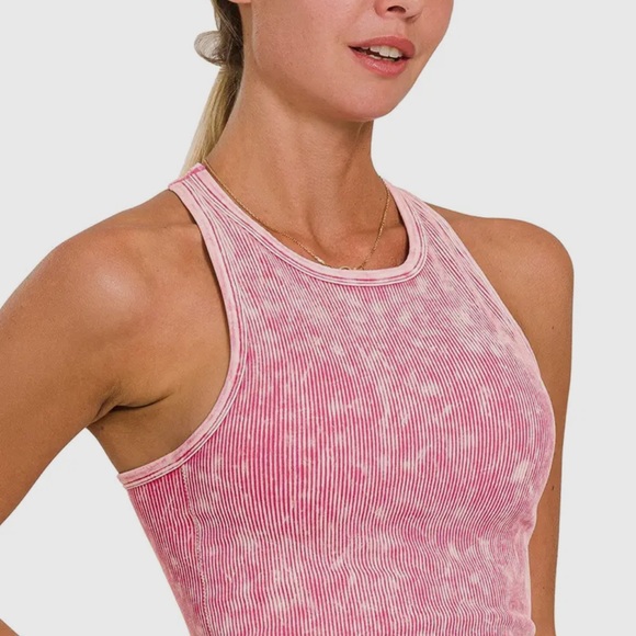 Tops - Tik Tok Cami Pink